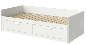 IKEA BRIMNES 80x200 zachovala postel + 2ks kvalitne matrace - 3
