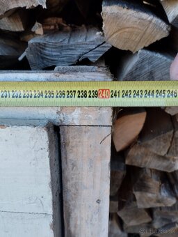 Predám balkónové dvere drevené - 3