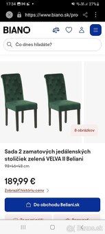 Jedalenske stolicky - 3