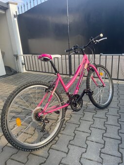 Predám ružový detský bicykel - 3