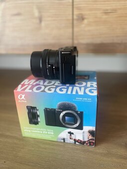 Sony ZV-E10 + 16-50mm – kúpené 2/2025 - 3