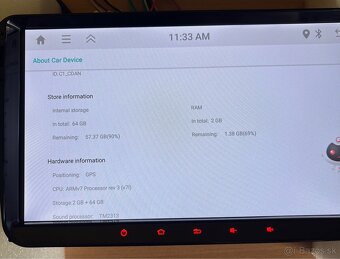 9" 2din Android Autorádio Podofo 2/64gb - 3