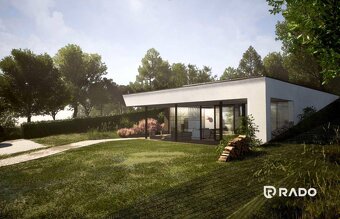 RADO | Energeticky úsporný podzemný rodinný dom s pozemkom, - 3