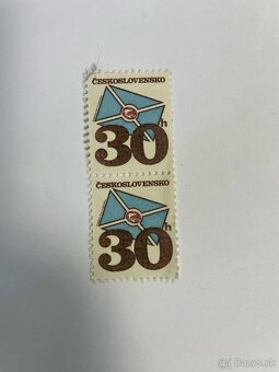 Poštové známky Československé - 3
