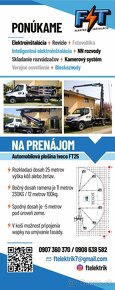 Práca pre elektrikárov a montažnikov elektrarne - 3