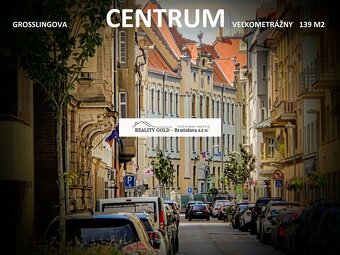 4 izbový CENTRUM - GRÖSSLINGOVA - GARÁŽ v cene  - 139 m2  - 3