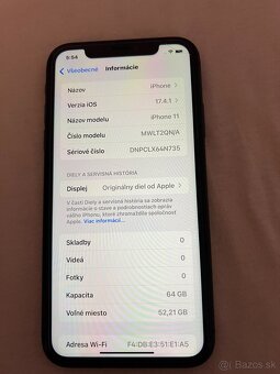 iphone 11 64GB - 3