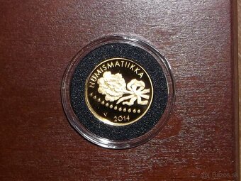 100 euro Fínsko Gold PROOF Numismatiikka - 3