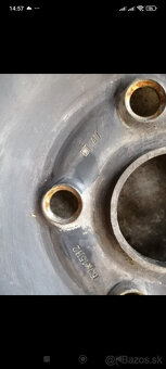 Predám zimné pneumatiky a diskami W-Touran - 3