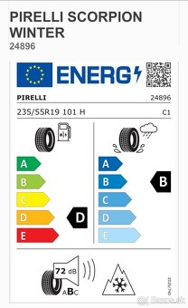 235/55r19 zimné - 3