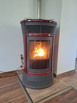 Krbové kachle Edilkamin Bijoux ,teplovodné na pelety - 3