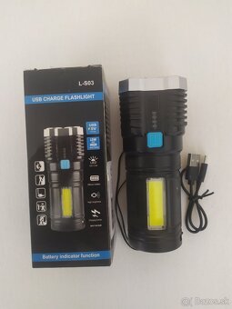 LED baterka, 4x Led - 3