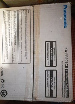 Predám fax Panasonic KX-FP207CE, komplet balenie s krabivou - 3