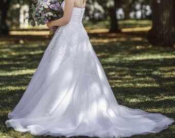 Svadobné šaty - White One - Toscana ( vel. 36-40) - 3