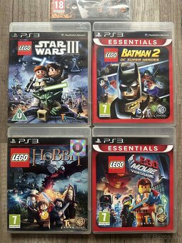 balíček 4 LEGO hier + Bulletstorm pre Playstation 3 - 3