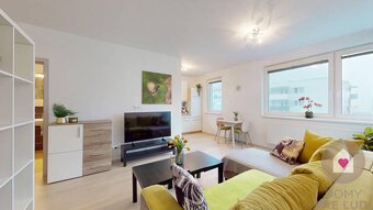 BA/IV-Prenájom zariadeného 2i bytu s balkónom a parkingom v - 3