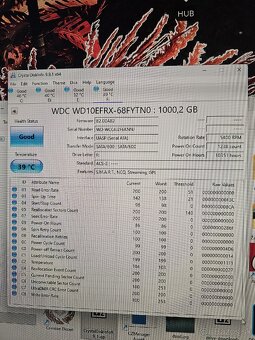 Predám 2ks WD RED 1TB - 3