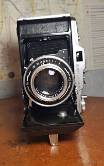 měchový fotoaparát Ercona II, Carl Zeiss Tessar, TOP stav - 3