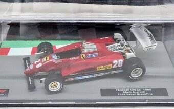 F1 Ferrari 126 C2 1982 Mario Andretti 1:43 - 3