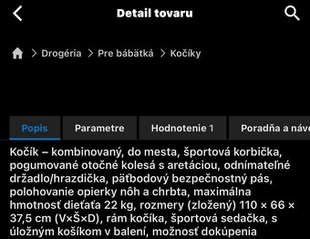 Detsky kočík GRACO - 3