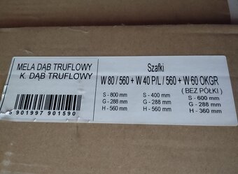 Kuchynská linka MELA dub truflowy - 3