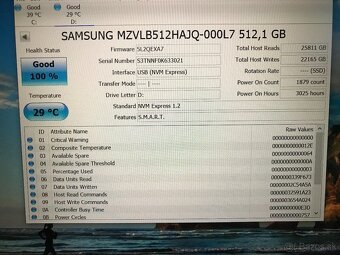 SSD disk NVME m.2. 512GB SAMSUNG PM981. - 3