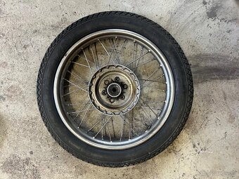 2ks kolesá JAWA ČZ 125, 175, 250 (menší bubon) - 3