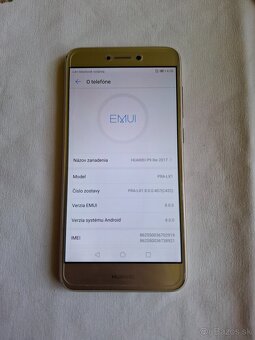 Huawei P9 lite 2017 3/16gb zlatý v zachovalom stave plne fun - 3