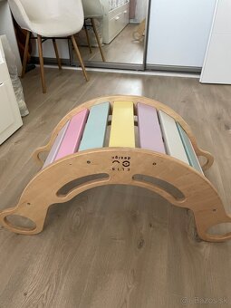 Montessori hojdačka dúhová - ELIS Design - 3
