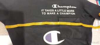 Cierna damska mikina champion velkost M/L - 3