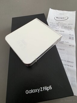 Samsung Galaxy Z Flip 5, komplet balenie - TOP stav - 3