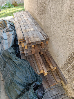 Predám drevené hranoly, laty, foršne - 3