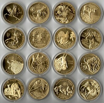 Fauna a Flóra 5 eur mince - 3