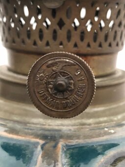 Starožitna petrolejová lampa - 3