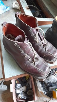 Stare kozene lyziarske toanky. - 3