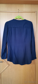 Modrá košeľa dámska v. S - 3