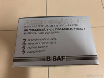 Predám Bisaf rúško, balenie 15 ks - 3