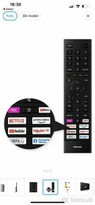 TV Hisense 50” smart QLED - 3