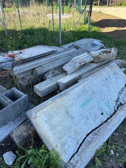 Betonove platne darujem - 3