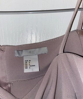 H&M damske bezove saty velkost 36 - 3