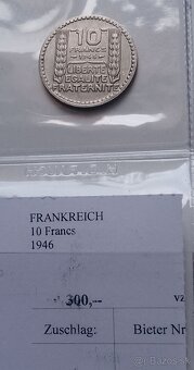 Vzácny 10 franc. - 3