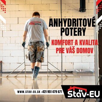 Realizujeme anhydritové potery v okrese Prešov - 3