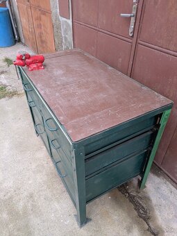 Pracovný dielenský stôl so zverákom York - 3