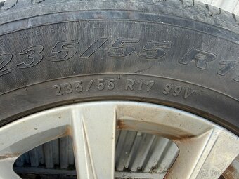 17" Elektrony VW 5x112 s letnymi pneu 235/55 R17 - 3