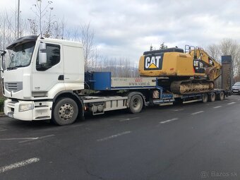 Preprava pracovných strojov - 3