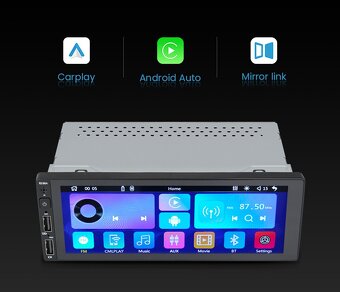 1DIN AUTORADIO GPS CARPLAY - 3