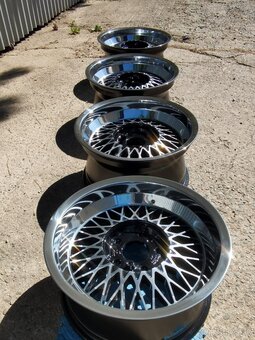 Remotec 16" 5x120 Bmw e9 e12 e23 e24 e28 e32 e34 cerna/lesk - 3