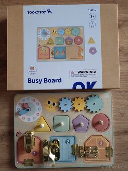 Activity board Pastel - Tooky toy - 3