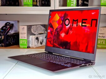 Herný notebook HP OMEN 17 | RTX 4070 | DDR5 | 17,3 144Hz - 3