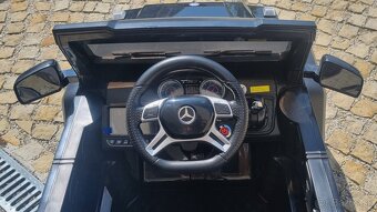 Elektrické autíčko Mercedes G63 6x6 – zánovné, ako nové - 3